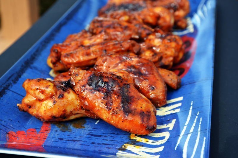 Spicy Barbecue Buffalo Wings SavoryReviews
