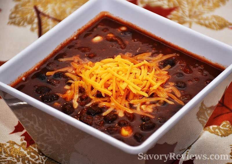 Corn and Black Bean Chili SavoryReviews