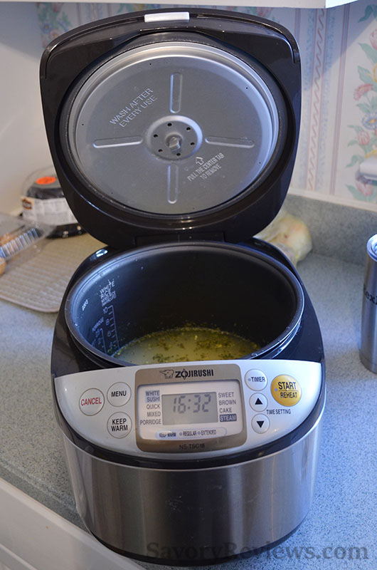 Rice Cooker Herb Rice SavoryReviews