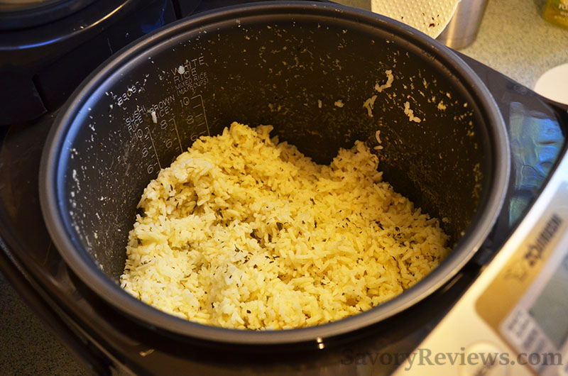 Rice Cooker Herb Rice SavoryReviews