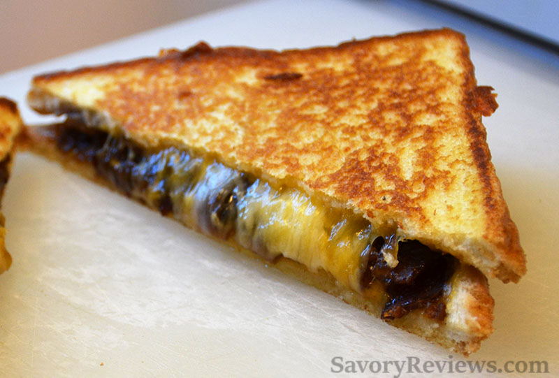 Bacon Onion Jam Grilled Cheese SavoryReviews