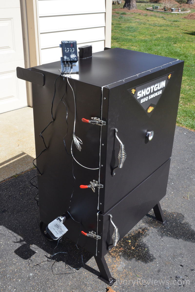 BBQ Guru Shotgun Smoker Review SavoryReviews