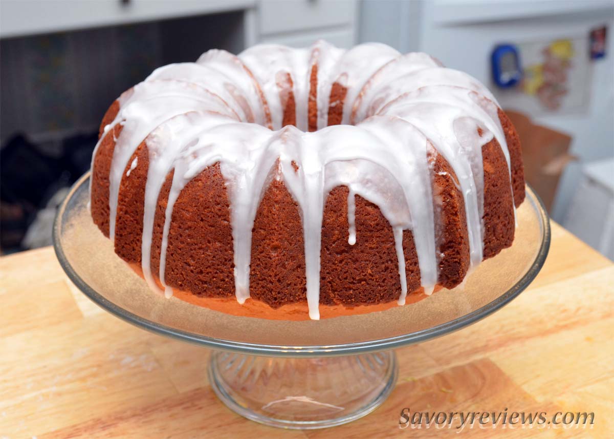 Glazed Lemon Bundt Cake SavoryReviews